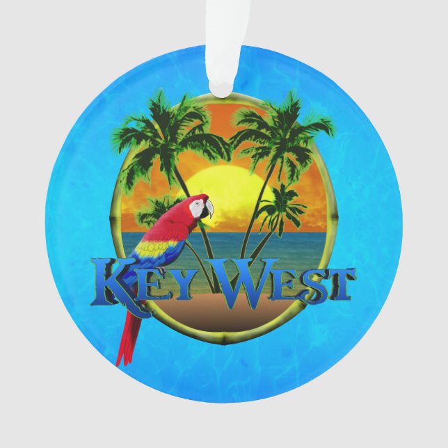 Adorno Puesta del sol de Key West (Anverso)