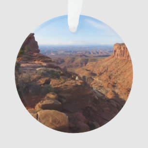 Adorno Punto de Gran Vista en el Parque Nacional Canyonla