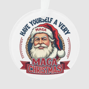 Adorno Que se tenga un muy Maga Navidad Trump Ganó 