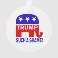 ¡Qué vergüenza Trump!