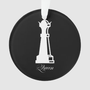 Adorno Queen Chess Piece Halloween Disstuve al Ajedrez Lo