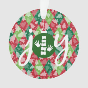 Adorno Quiropráctica de la ALEGRÍA/ornamento del navida