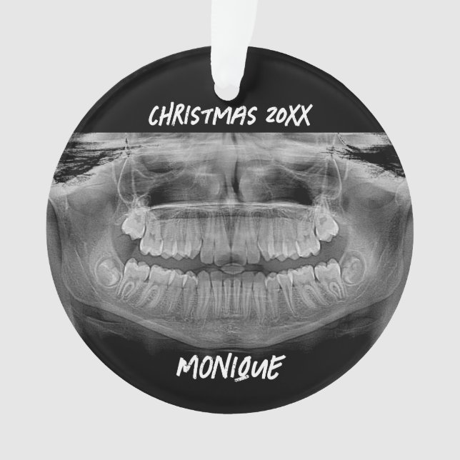 Adorno Radiografía de Dientes Diversos (Anverso)