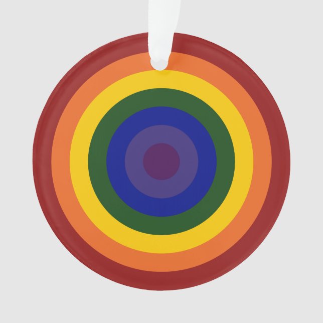 Adorno Rainbow Bullseye (Anverso)