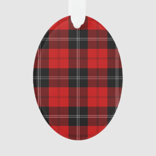 Adorno Ramsay tartan red black plon