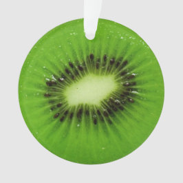 Adorno Rebanada fresca de la fruta de kiwi