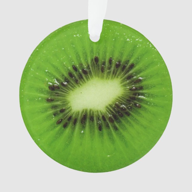 Adorno Rebanada fresca de la fruta de kiwi (Anverso)