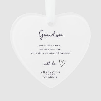 Adorno Recuerdo Cita Abuela Regalo