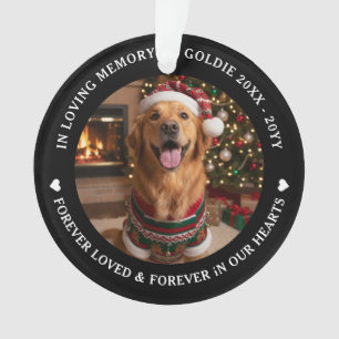 Adorno Recuerdo de Mascota Personalizado con Foto