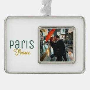 Adorno Recuerdo de París, Francia