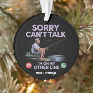 Adorno Reel Guay Funny Dad Fishing Perfect Gift