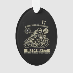 Adorno Regalo de arte de la Carreras de motocicletas