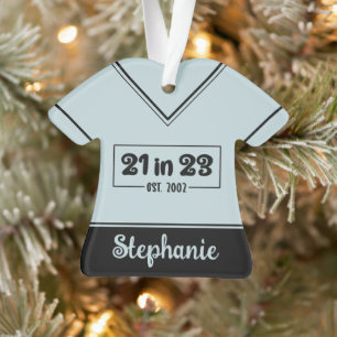 Adorno Regalo de cumpleaños 21 personalizado en 23 de ene