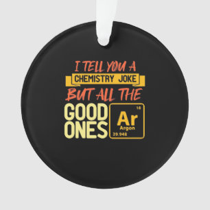 Adorno Regalo de cumpleaños Te Digo Química