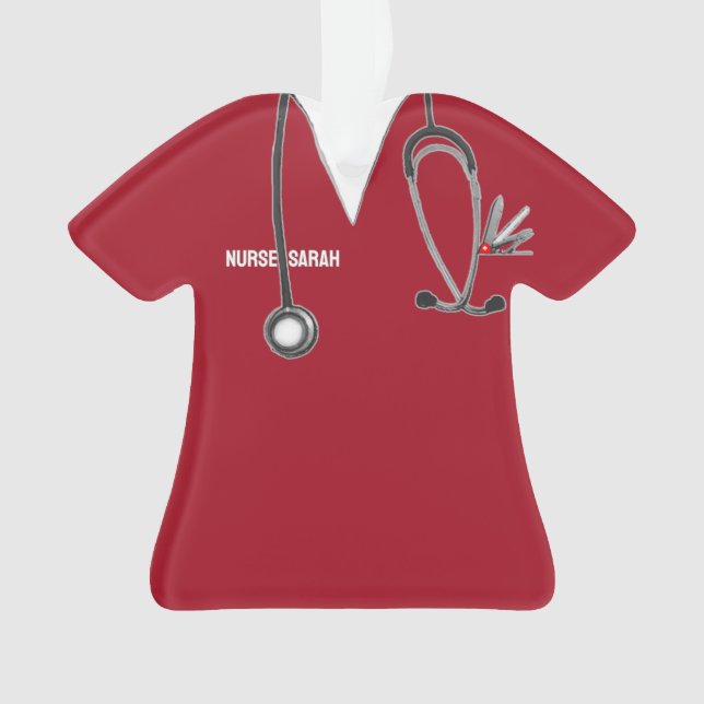Adorno Regalo de enfermería creativo (Anverso)