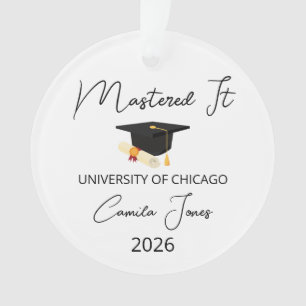 Adorno Regalo de graduación de maestría para ella, Maestr