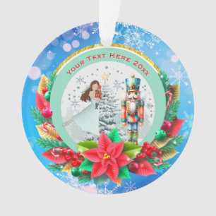 Adorno Regalo de Navidad de Cascanueces, recuerdo familia