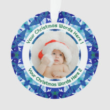 Regalo de Navidad personalizado con foto familiar