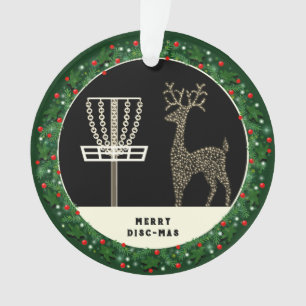 Adorno Regalo de vacaciones de Disc Golf
