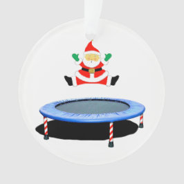 Adorno Regalo de vacaciones de trampolín personalizado