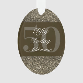 Adorno Regalo especial personalizado de cumpleaños 50