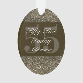 Adorno Regalo especial personalizado de cumpleaños 55