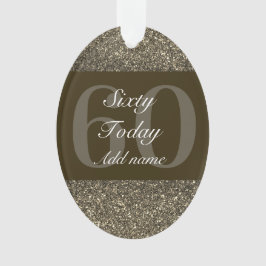 Adorno Regalo especial personalizado de cumpleaños 60