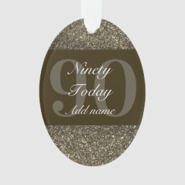 Adorno Regalo especial personalizado de cumpleaños 90