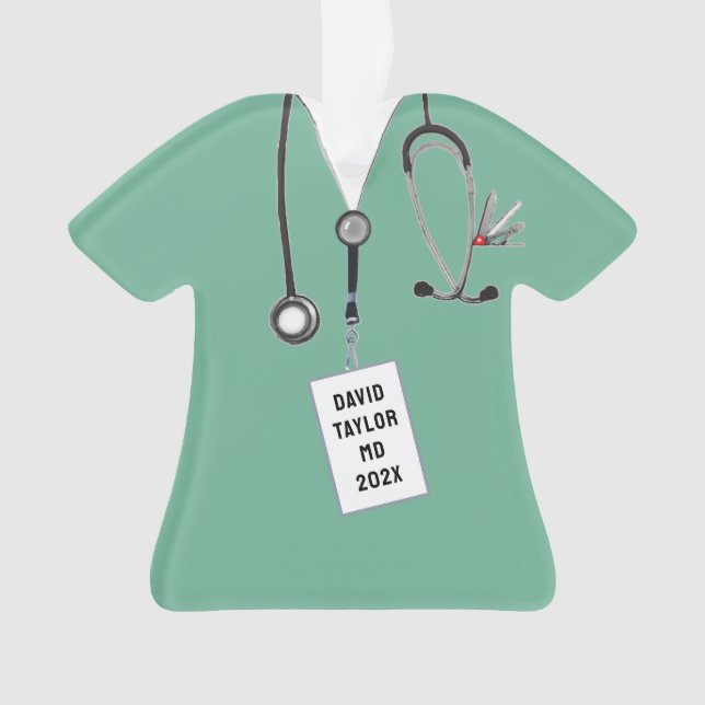 Adorno Regalo Médica personalizado (Anverso)