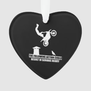 Adorno Regalo para motocicletas de suciedad deportiva