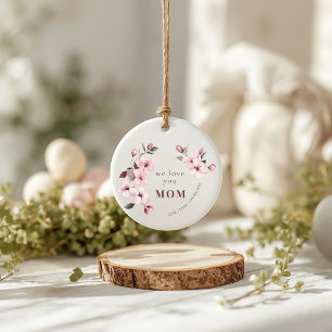 Adorno Regalo personalizado de flores para el Día de la M
