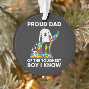 Adorno Regalo rompecabezas del Día del padre para el día