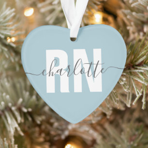 Adorno Regalos de graduación de enfermeras de RN registra