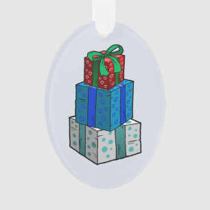 Adorno Regalos de Navidad envueltos
