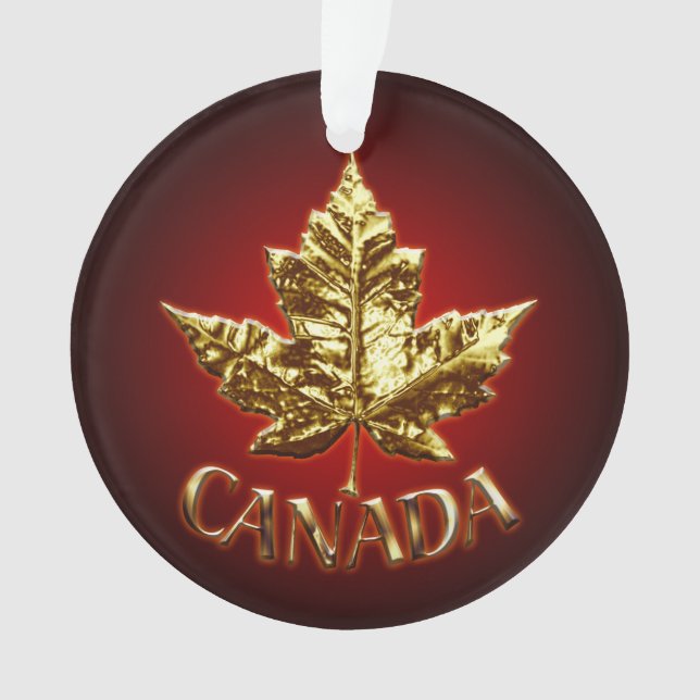 Adorno Regalos personalizados de Canadá para recuerdo de  (Anverso)