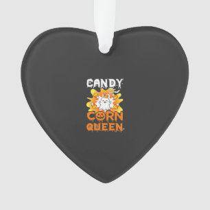 Adorno Reina de Caramelo de Maíz Halloween Murciélagos Fa