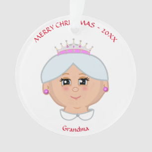 Adorno Reina de navidades para mamá, tía, abuela, profeso