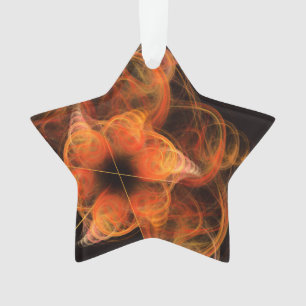 Adorno Relámpagos Resumen Estrella de arte acrílico