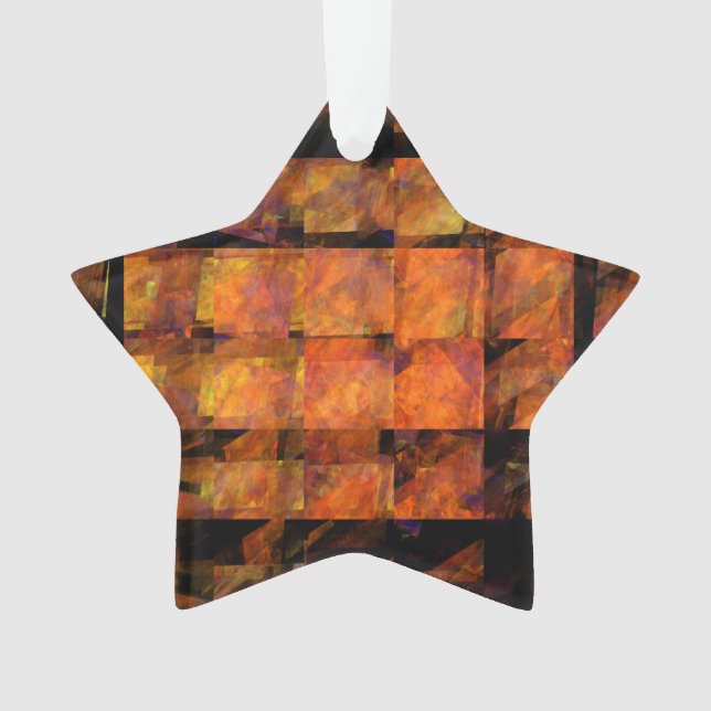 Adorno Resumen del muro Estrella acrílica del arte (Anverso)