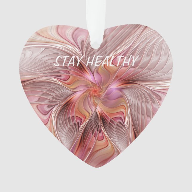 Adorno Resumen mariposa colorida Fantasía arte fractal (Anverso)