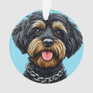 Adorno Retrato de perro lindo