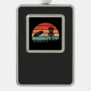 Adorno Retro de disco de golf