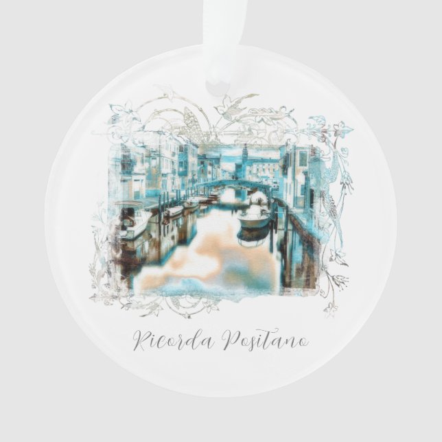 Adorno *~* Ricorda Positano AR20 Idioma italiano (Anverso)