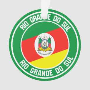Adorno Rio Grande do Sul Round Emblem
