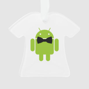 Adorno Robot Android de Vestimenta Formal