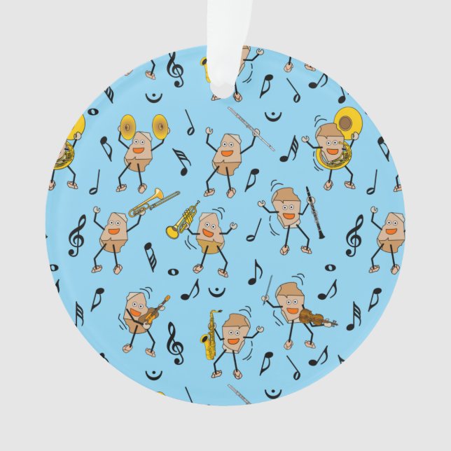 Adorno Rocas de instrumentos musicales (Anverso)