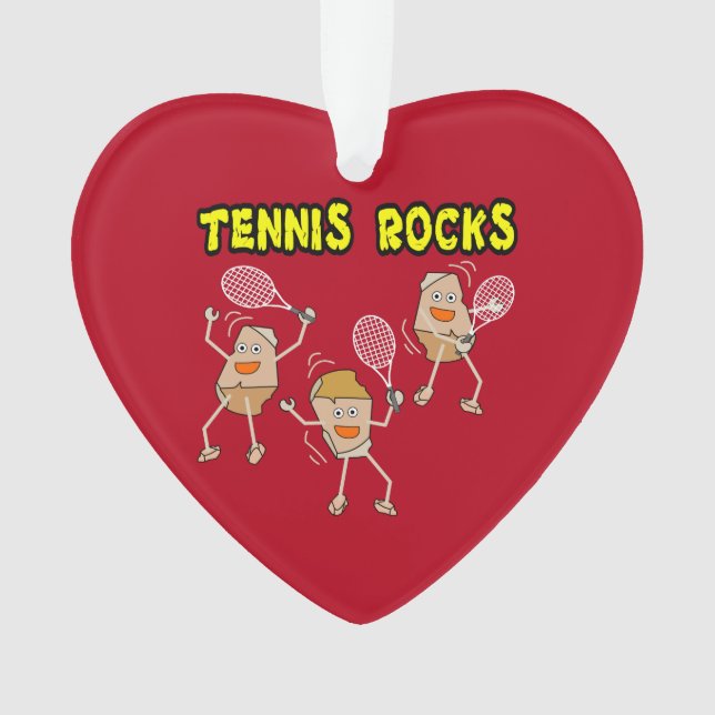 Adorno Rocas de tenis (Anverso)