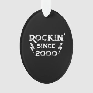 Adorno Rock clásico de regalo de cumpleaños para los años