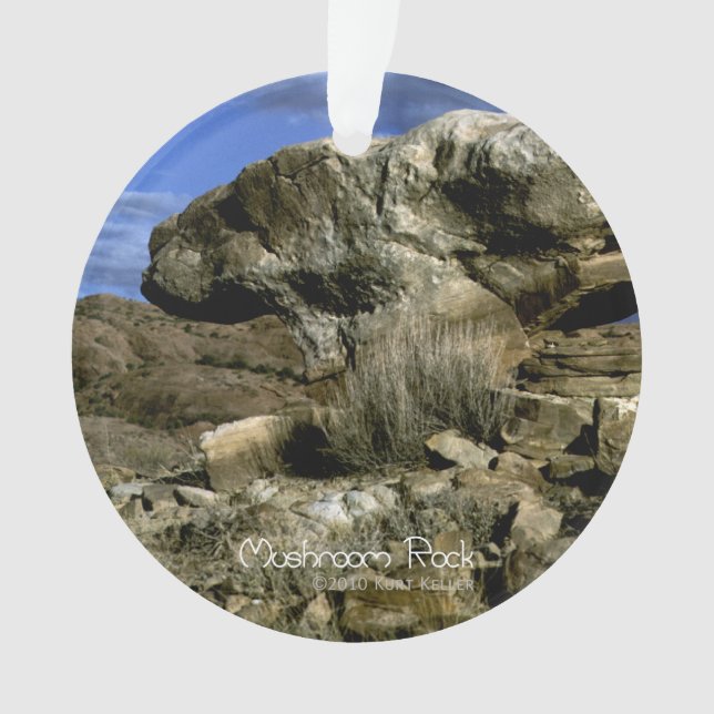 Adorno Rock hongo (Anverso)