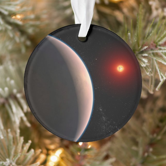Adorno Rocky Exoplanet Gj 486 B Orbiting A Red Dwarf Star (Árbol)